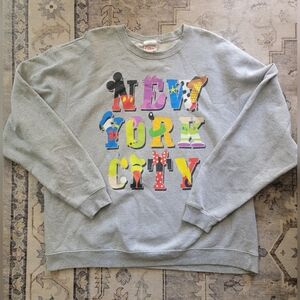 Y2K  New York City Dosney Store Crew Neck Sweater Size XL